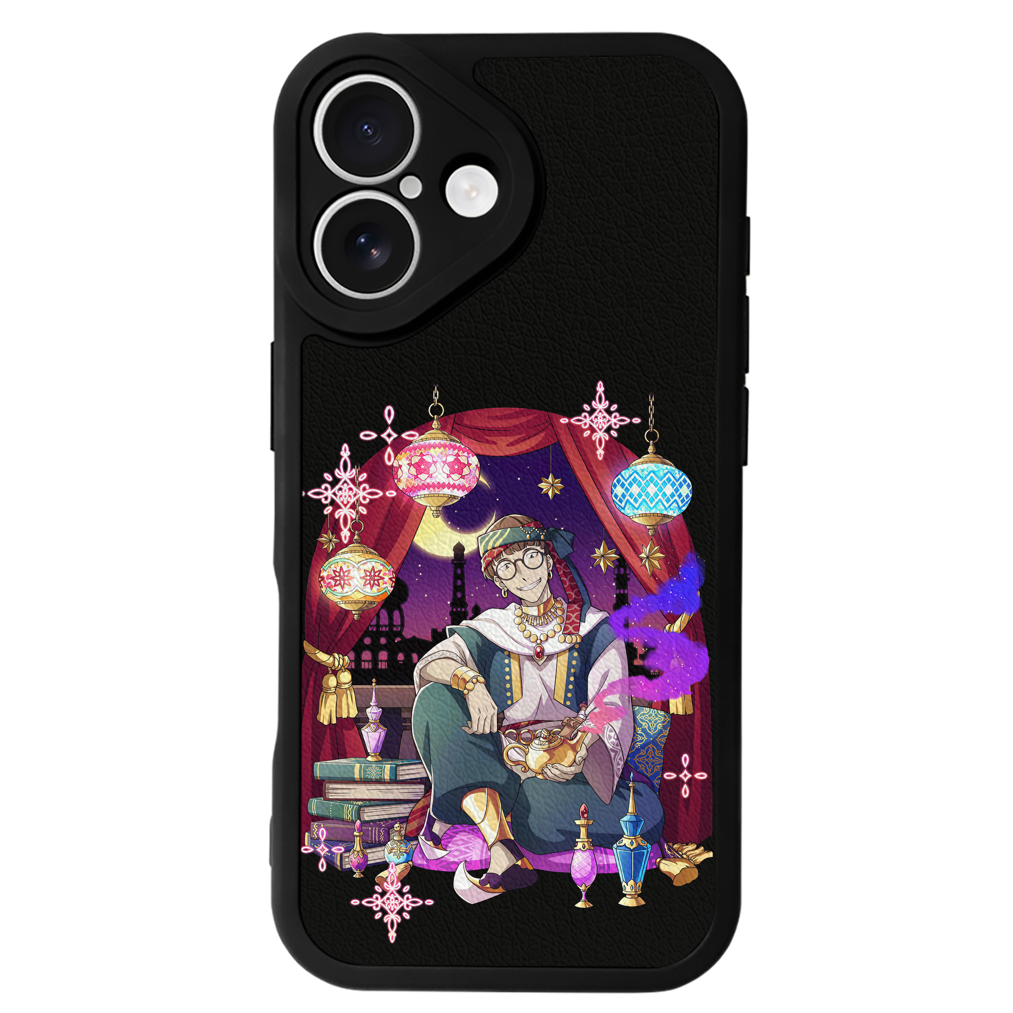 （画像用） 文豪ストレイドッグス Bungo Stray Dogs 【iPhone 16シリーズ対応】シリコンスマホケース（レザー調） 材質：シリコン